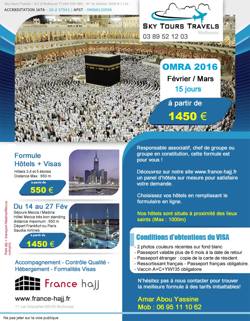 omra2016 Hajj 2020 Pèlerinage à la Mecque Hajj et Omra