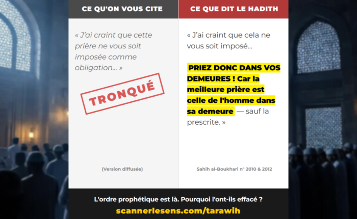 Prières Tarawih Ramadan