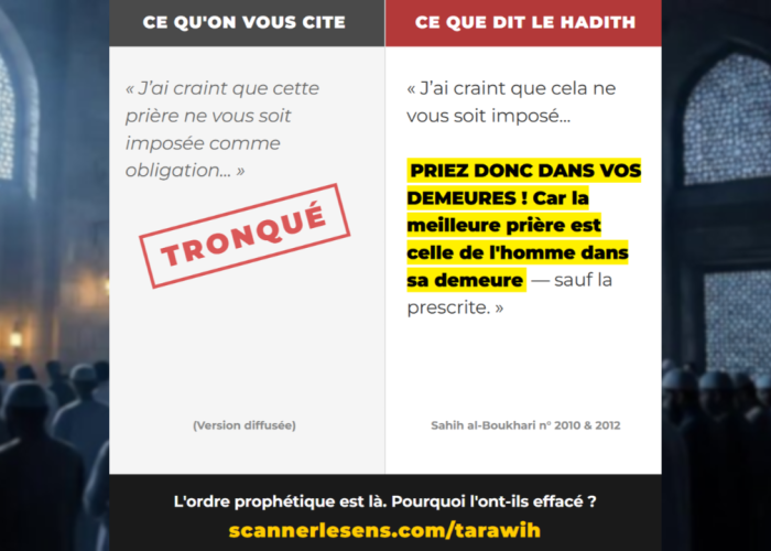 Prières Tarawih Ramadan